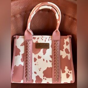 Wrangler Pink and Cream Tote Bag